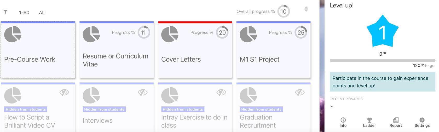 An image showing the Tile option 